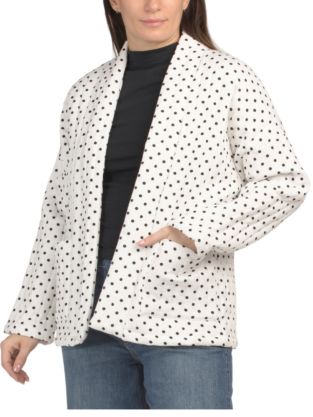 NWT Autres Filles Polka Dot Jacket